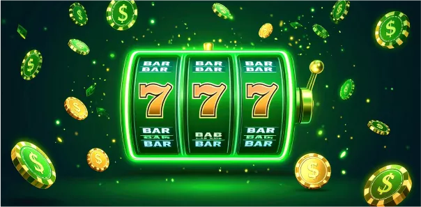 WinWin: آلة سلوت تضيء باللون الأخضر، ثلاث سبعات تنتظرك